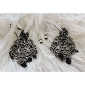 Beaded Chandelier Earrings